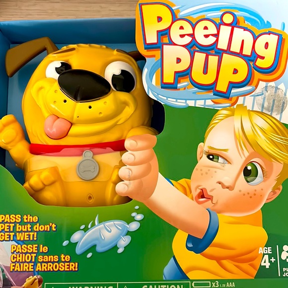 Peeing Pup - Picture 1 of 3